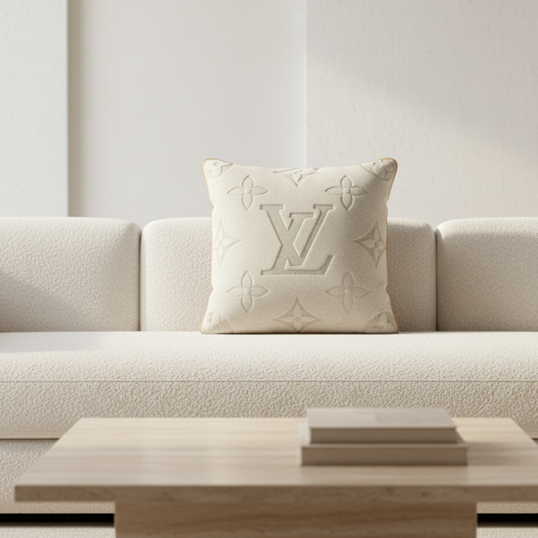 Ivory pillow