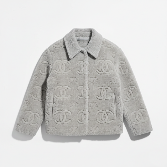 Cloud Puffer Jacket in Silver Mist